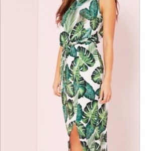 Palm maxi next dress